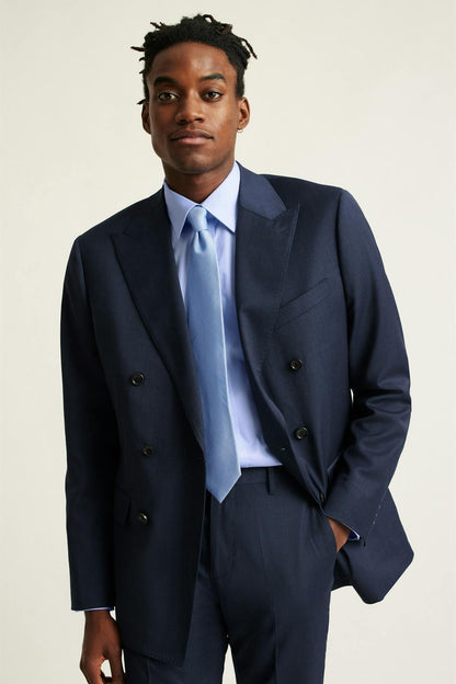 Jetsetter Wool Double Breasted Blazer Bonobos New