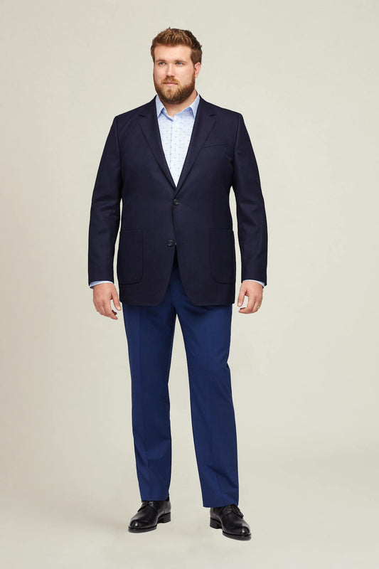 Unconstructed Italian Wool Blazer Extended Sizes Bonobos Featured