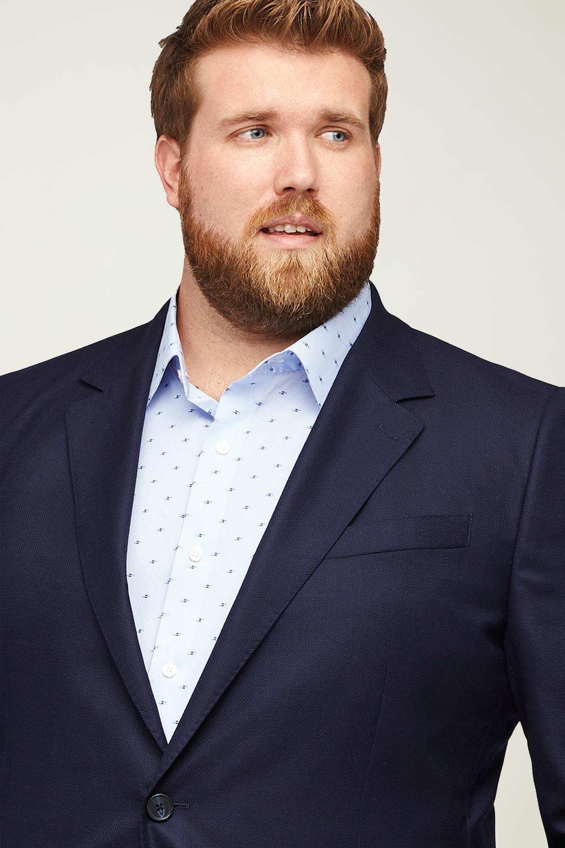 Unconstructed Italian Wool Blazer Extended Sizes Bonobos Featured