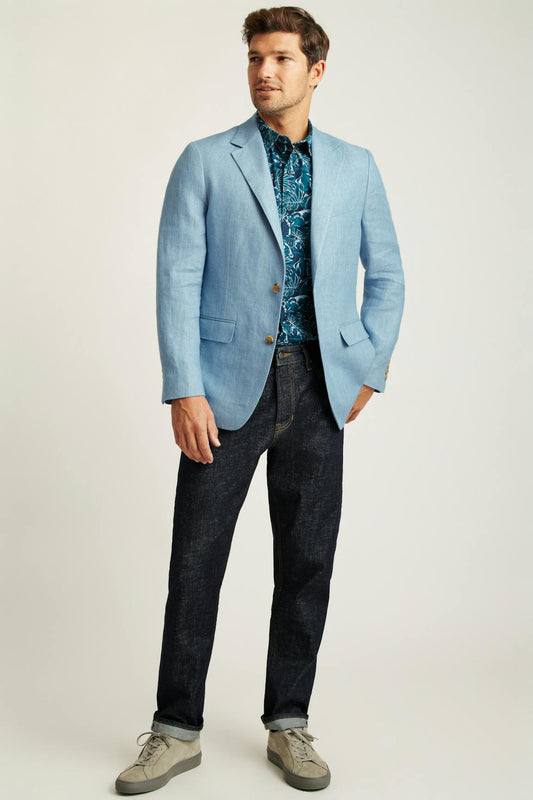 Jetsetter Unconstructed Italian Blazer Bonobos Trending