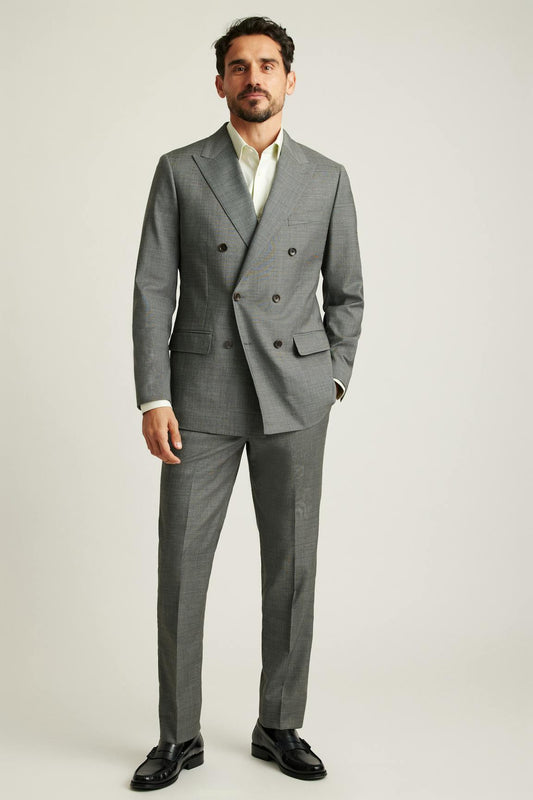 Jetsetter Italian Wool Double Breasted Blazer Bonobos Featured