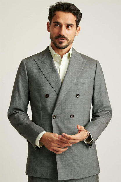 Jetsetter Italian Wool Double Breasted Blazer Bonobos Featured
