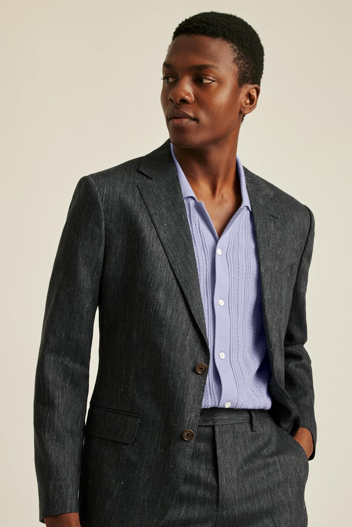 Italian Stretch Linen Suit Jacket Bonobos New
