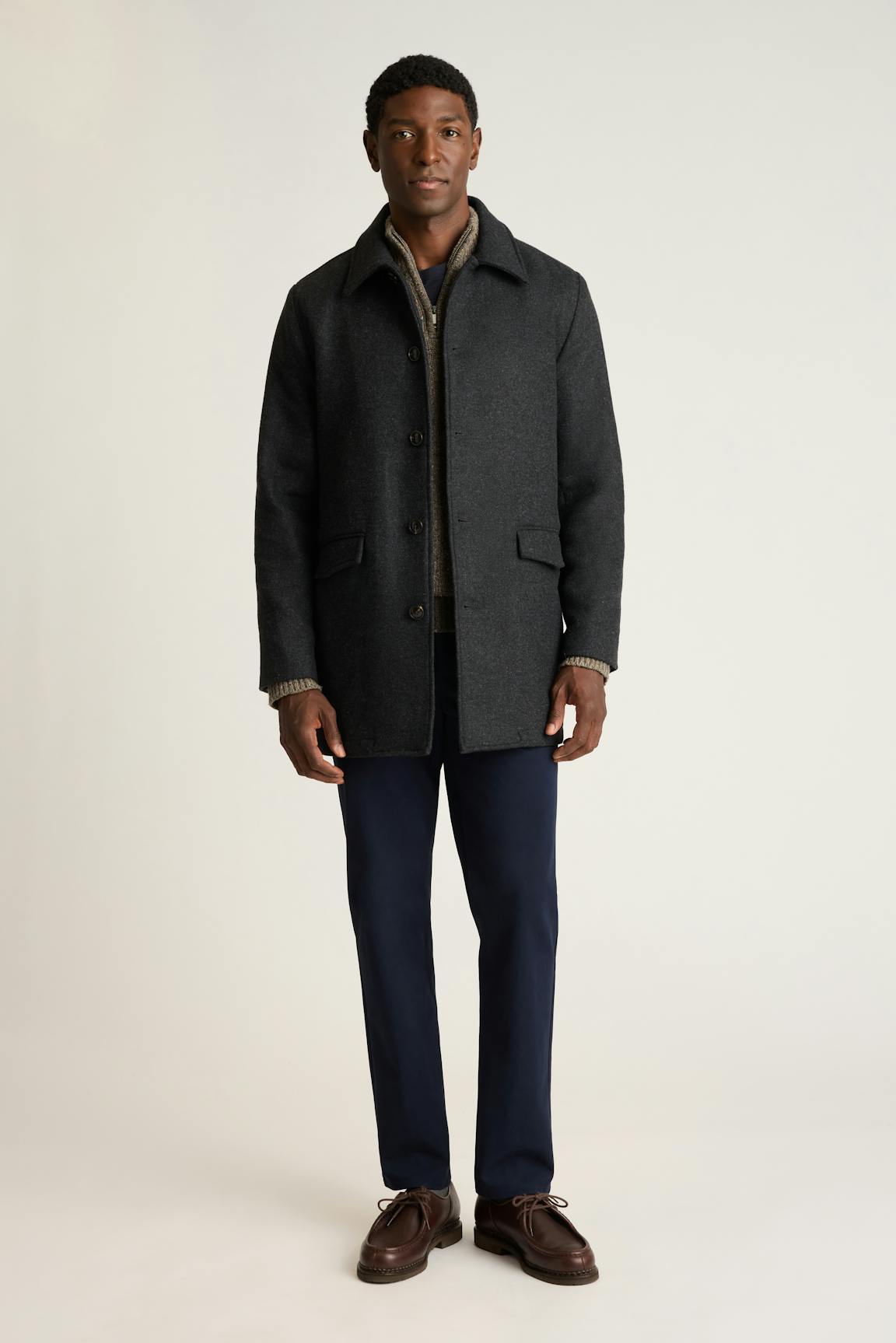 The Italian Wool Car Coat Bonobos Trending