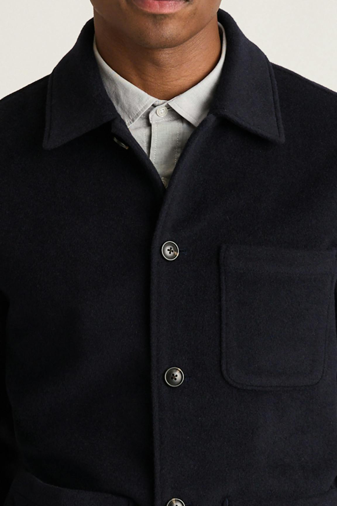 Wool Cashmere Chore Jacket Bonobos New