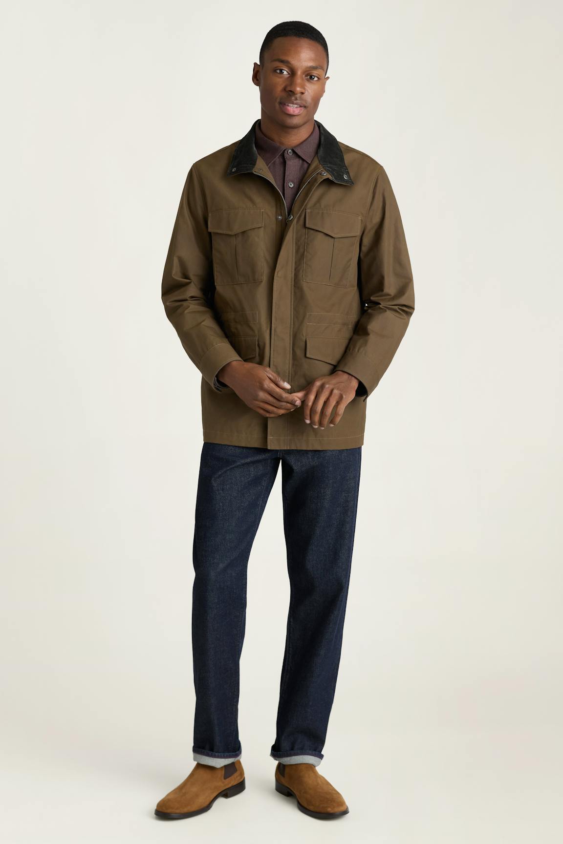The British Waxed Field Jacket Bonobos Popular