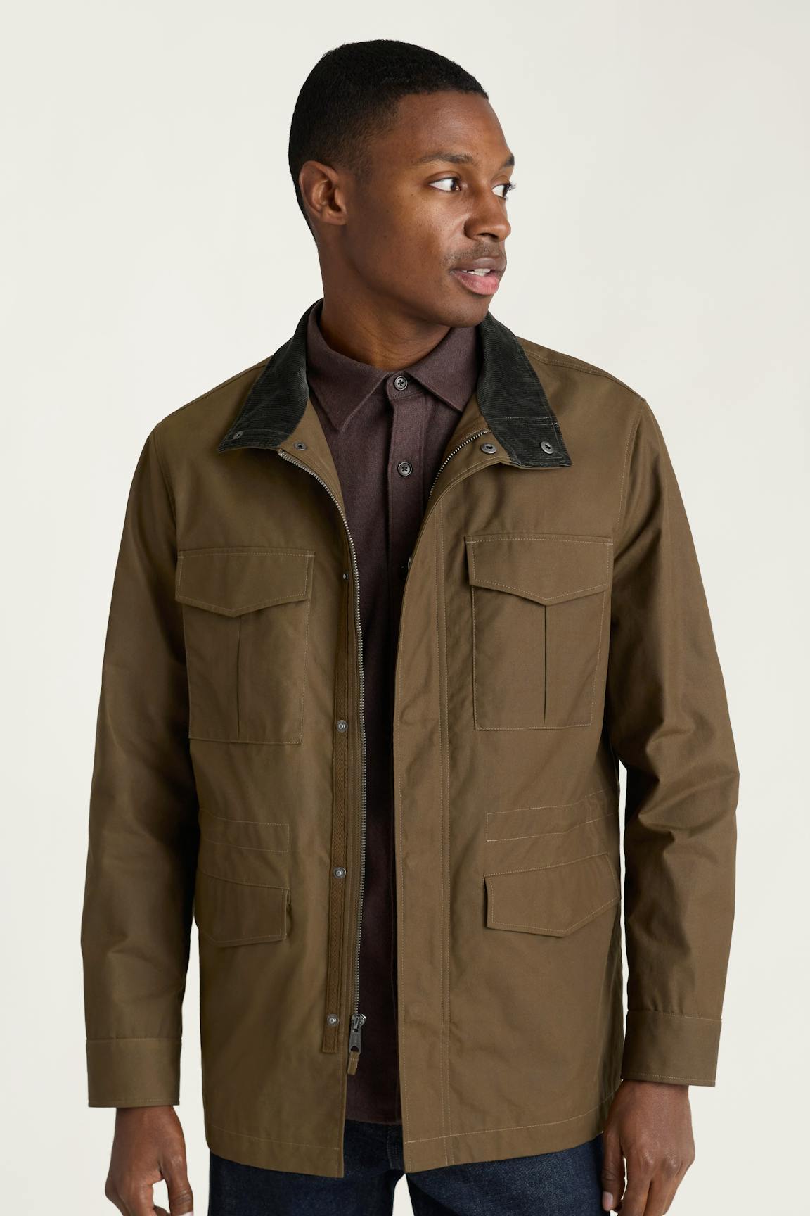 The British Waxed Field Jacket Bonobos Popular