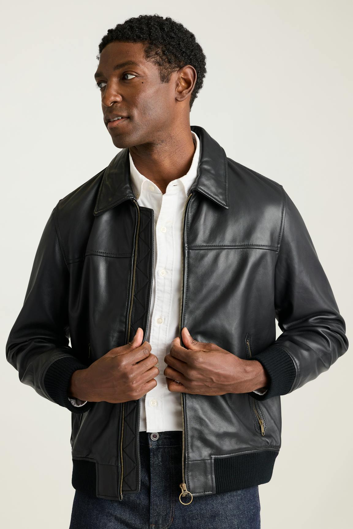 The Bowery Leather Bomber Bonobos Trending