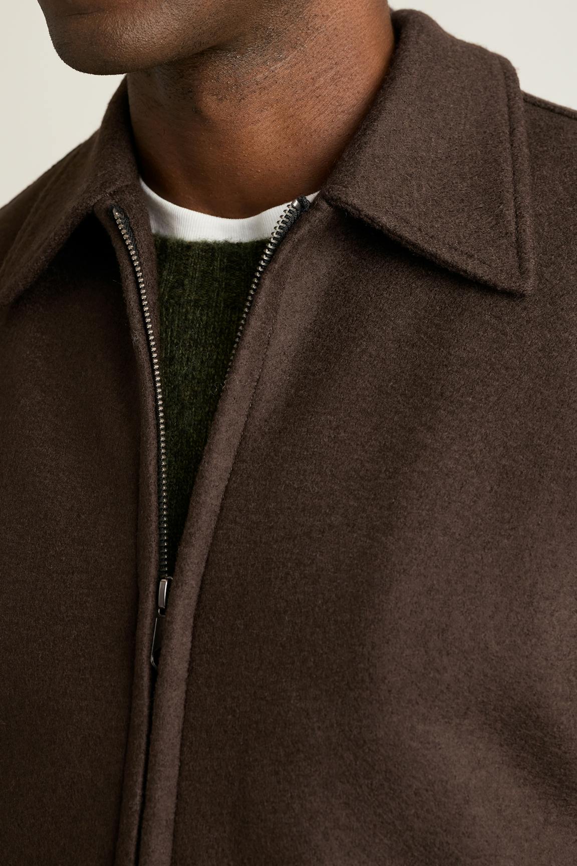 Italian Brushed Wool Deck Jacket Bonobos Popular