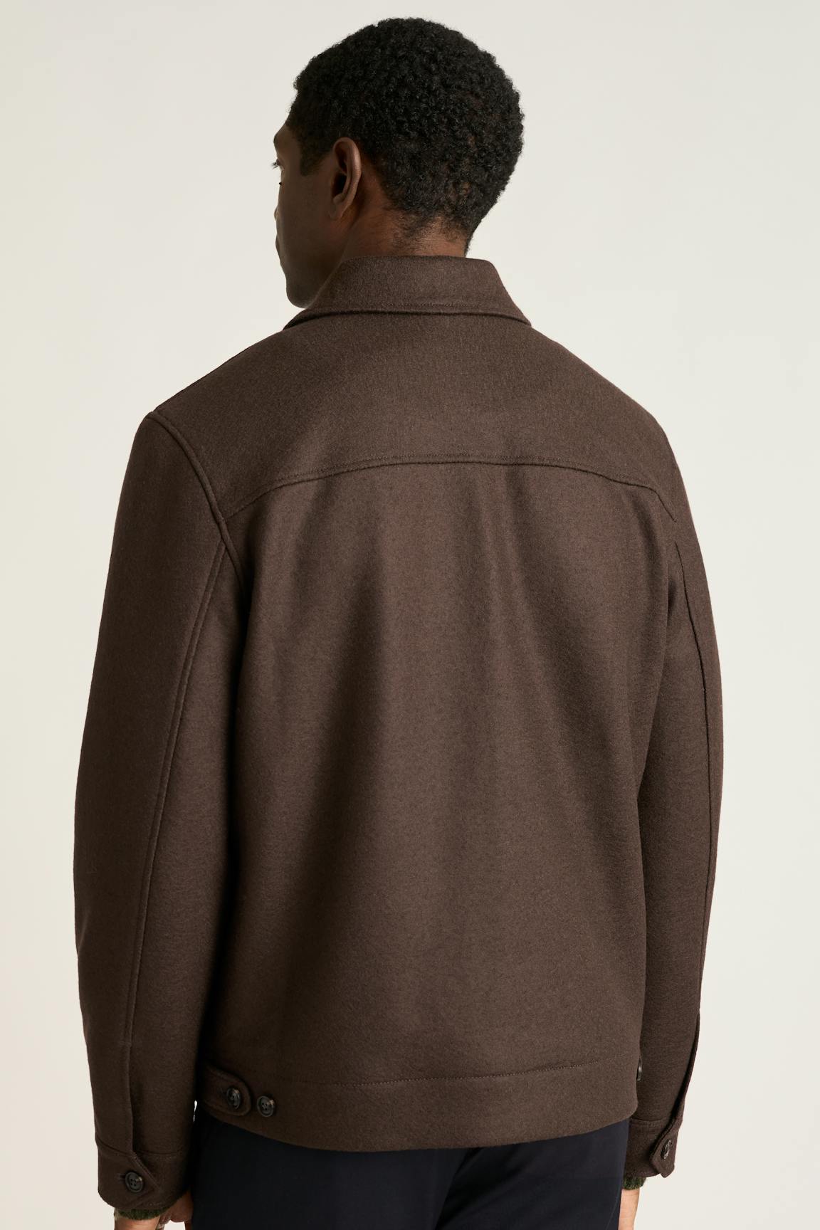 Italian Brushed Wool Deck Jacket Bonobos Popular