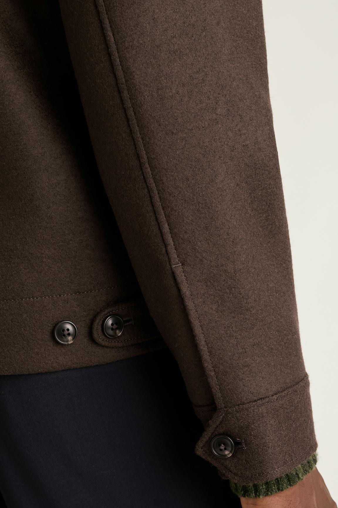 Italian Brushed Wool Deck Jacket Bonobos Popular