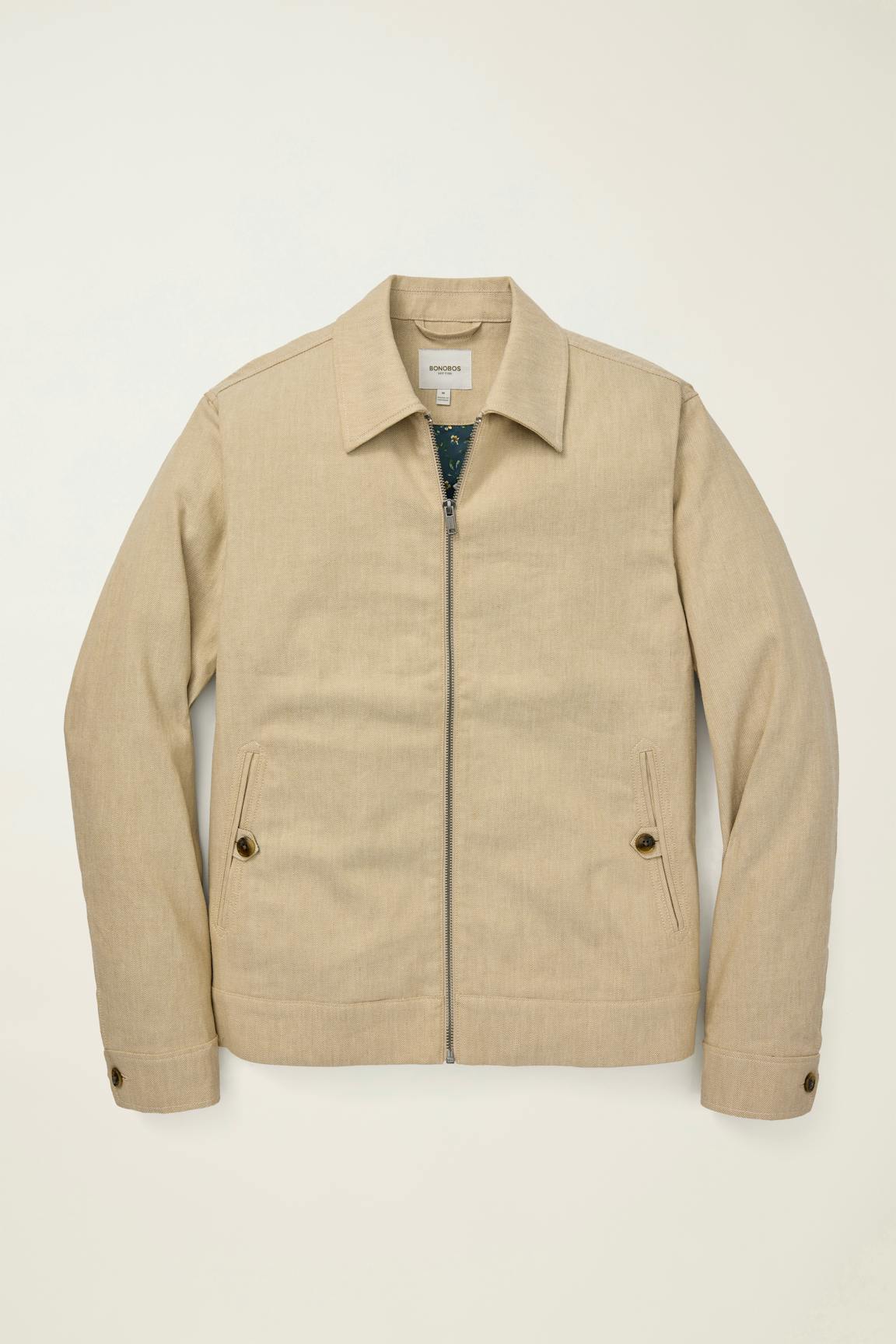 Aviator Linen Cotton Bomber Bonobos New