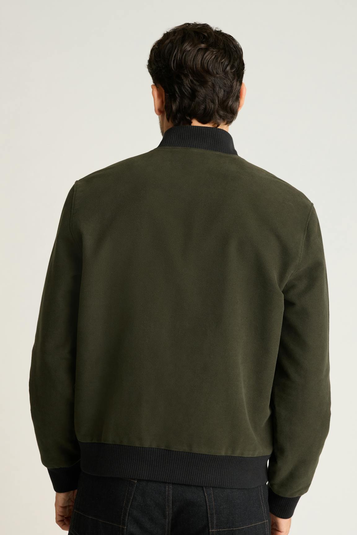 The Italian Moleskin Bomber Bonobos Featured