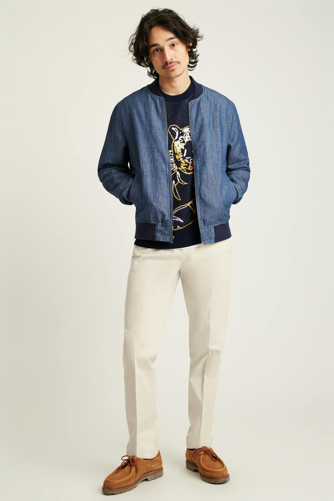 Chambray Bomber Bonobos Best Seller