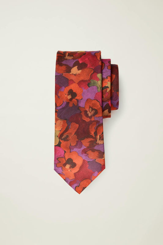 Cotton Necktie Made With Liberty Fabric Bonobos Featured